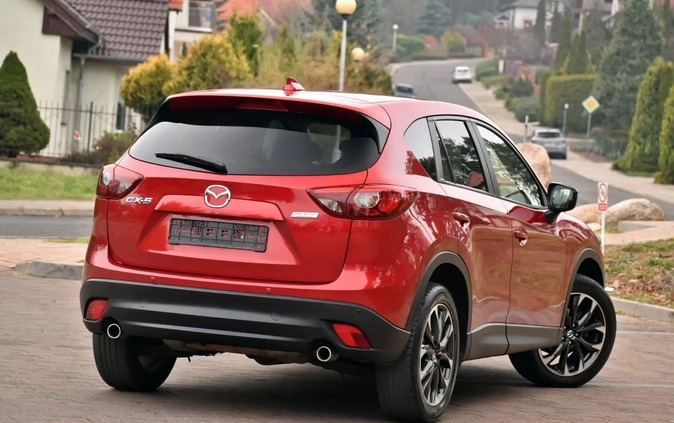 Mazda CX-5 cena 61050 przebieg: 151000, rok produkcji 2015 z Ostrów Lubelski małe 79